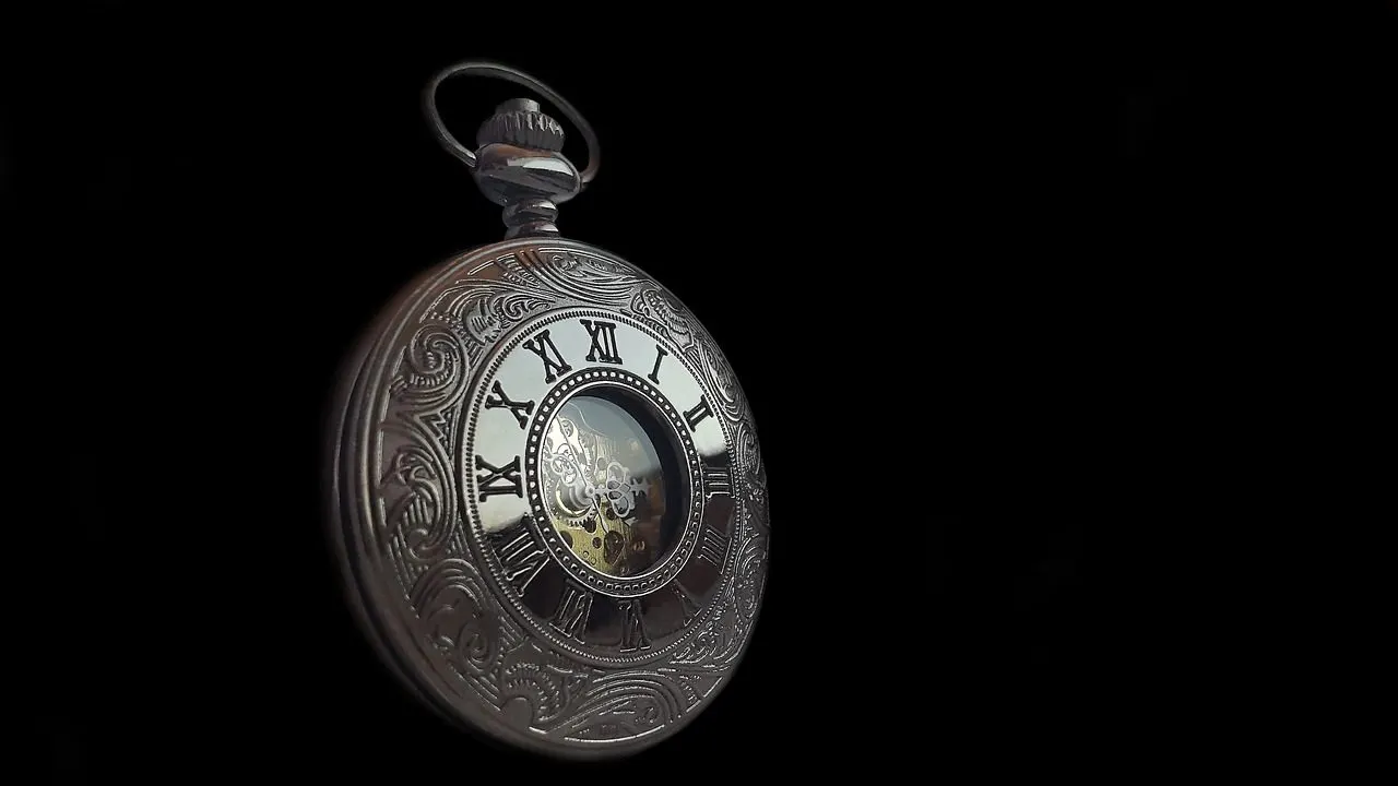 An ornate pocket watch in low light — a scheduled workflow silently switched off after weeks of running.