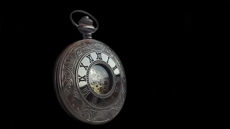 An ornate pocket watch in low light — a scheduled workflow silently switched off after weeks of running.